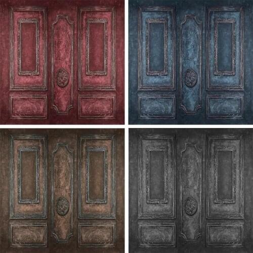 Mehofond Photography Background Vintage Blue Wall Retro Door Wedding Newborn Child Birthday Party Portrait Backdrop Photo Studio