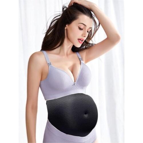 Pregnant Woman Cotton Breathable Lightweight Sponge Fake Belly With Support Belt Prosthesis Props Pregnant Belly