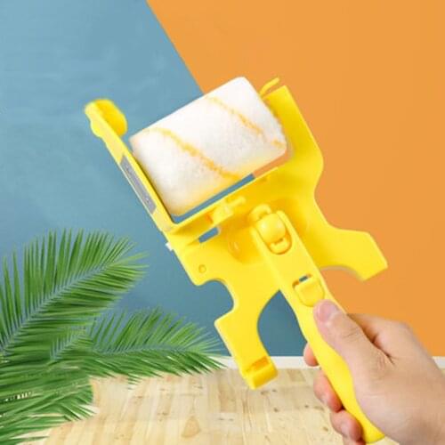 Clean-Cut Paint Edger Roller Brush Multifunctional Wall Painting Roller Brush Set Roller Paint Brush Clean-Cut Paint Edger