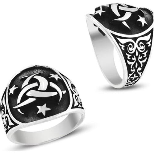 Templar-i Mahsusa Model 925 Sterling Silver Ring