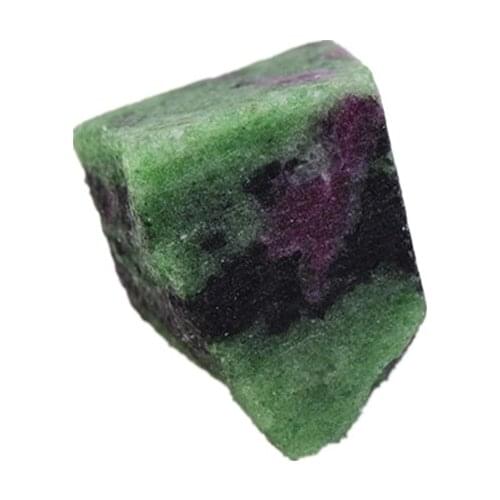 Wholesale crystal stone raw natural ruby in zoisite healing crystal rough for decoration