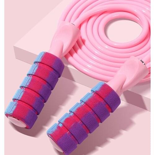 Jumping rope PVC Rope Jump Roper for Kids Adults Portable Fitness Equipment indoor jump rope workout equipment