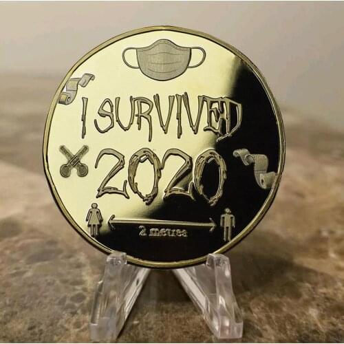 I SURVIVED 2020 MEDAL AND COMMEMORATIVE COLLECTORS. MEMENTO GIFT