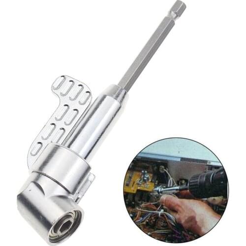 1/4 Inch 105 Degree Adjustable Angle Bit Driver Adapter Screwdriver Head Angle Magnetic Bit Angle Driver