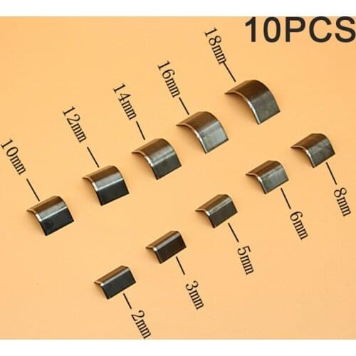 10PCS/SET Leather Craft Tools Corner Round Hand Cutter Punch Leather Handmade Craft Tool