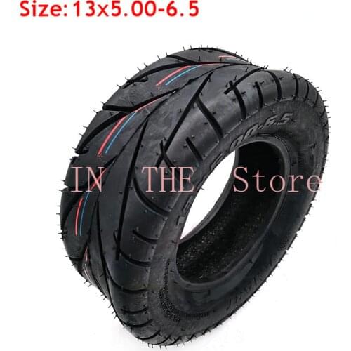 High quality 13x5.00-6.5 13 inch tubeless vacuum tire for motorcycle FLJ K6 electric scooter wheel accessories