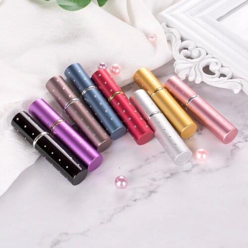 5ml Perfume Bottle Empty Refillable Bottle Portable Mini Cosmetics Container Perfume Lotion Spray Atomizer