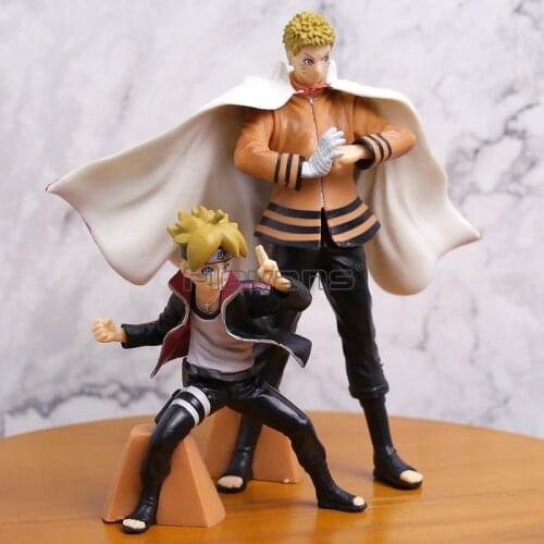 Anime Cartoon Boruto PVC Figures Toys 2pcs/set