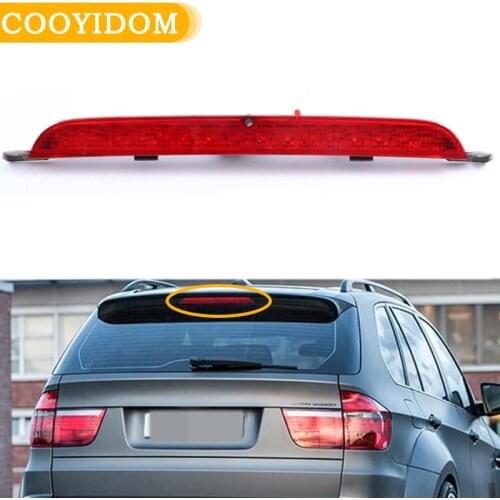 Car High Level Mount Additional Led 3RD Rear Brake Tail Stop Signal Warning Lamp For BMW X5 E70 2007-2013 63257272967 car lights