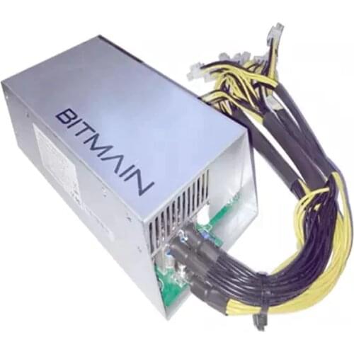 Bitcoin antminer Official Power Supply APW3+ PSU 1600W for S9 L3+ Z9 Z11 A10 Miner Power PSU