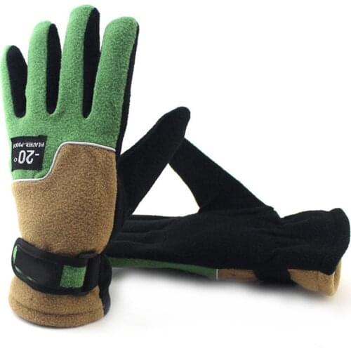 Unisex Breathable Cycling Gloves Road Bike Bicycle Gloves Windproof Warm Full Finger Sports Fitness Cycling Gloves 1 Pair