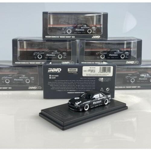 INNO Car 1:64 NISSANs SILVIA S13 PANDEM Collection Metal Die-cast Simulation Model Cars Toys