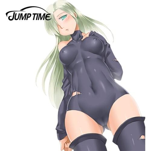 JumpTime 13cm x 9.5cm Anime Nanatsu no Taizai JDM Car Styling Sexy Beauty Waterproof Window Trunk Decal 3D Car Stickers