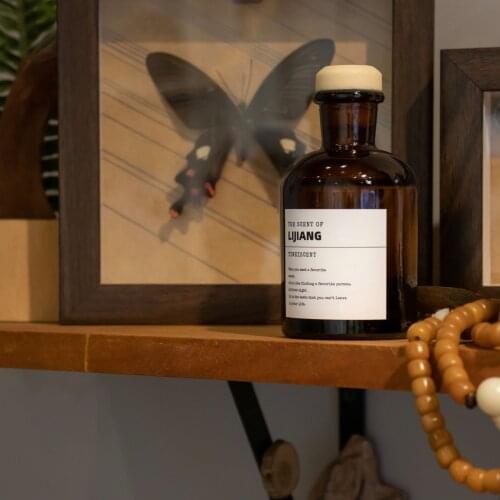 China Tourist Sites Series Aromatherapy Reed Diffuser 5 Scents Sea Salt Sage Dusang Shangri-la White Tea Caribbean Frost Cedar