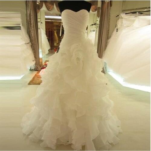 LACENTULLE Sleeveless Wedding Dresses