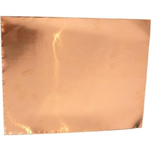 Multi Purpose 22.5x30cm Self-Adhesive Guitar Copper Shielding Foil Tape 1 Sheet/pack