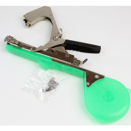 2017 New Garden Plants Tool Agriculture Tape Tool Hand Tying Machine for Fruit Vegetable Vine Tomato MetalExtra Blade and Spring
