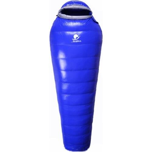 New ArrivalHigh Quality 600/800/1000/1200g White Goose Down Filling Outdoor Camping Comfortable Breathable Sleeping Bag