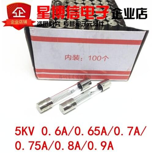 Microwave Oven High Voltage Fuse 6.5x40 6.5*40mm600ma 750ma 800mA 850ma 900ma 5kV 1A0.6A 0.65A 0.7A 0.75A 0.8A 0.85A 0.9A 5000V