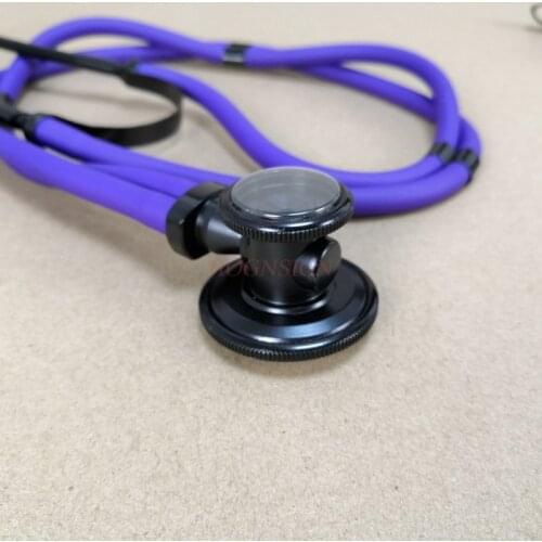 Box medical professional purple stethoscope double-sided doctor home professional multi-function fetal heart