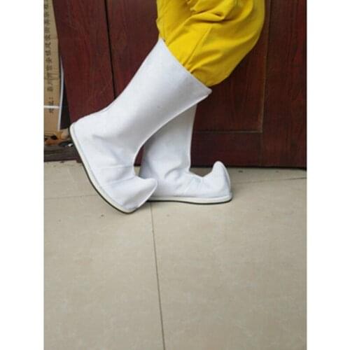 7 colors chinese ancient dynasty boots high boots for swordsman warped head shoes minister boots halloween cosplay