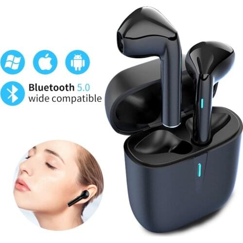 Noise Canceling Headphone TWS 5.0 Wireless Bluetooth Headset 300mAh Charging Box Stereo Earbuds Headsets With Microphone