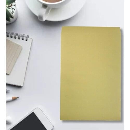 Pack of 50 Envelopes A4 Brown Envelopes Large Folding Pocket for Christmas Cards Invitations Photos Letters