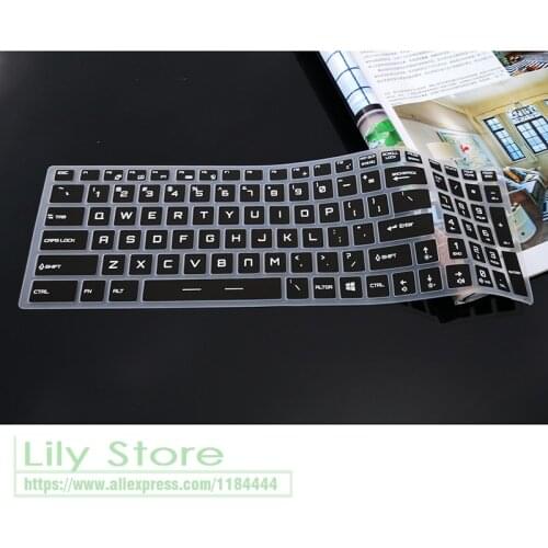 For MSI GE75 GT76 titan / GP75 leopard / GF75 thin / GE65 GE 75 raider / GP65 9se 9sd Keyboard Protector Cover Skin rotector
