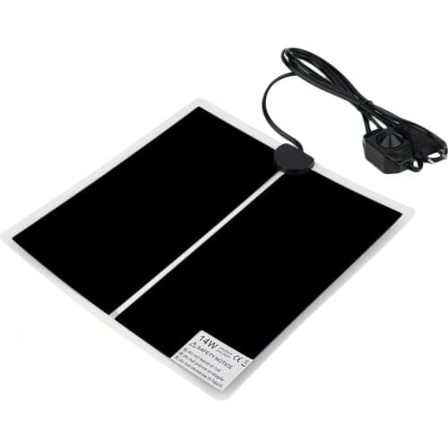 Heating Warm Pad Adjustable Temperature Controller Incubator Mat Tools Terrarium Reptiles Heat Mat 5-20W Climbing Pet EU US