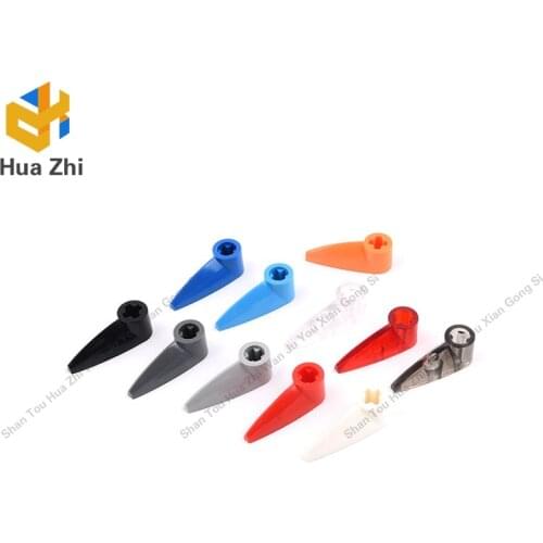 10PCS 41669 Tooth 1 x 3 with Axle HoleBuilding Blocks Parts MOC DIY Education Build Toys Brick