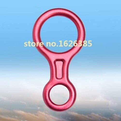 3000KG--3500kg 8 shaped type ring hoop drop device for outdoor rock climbing rope ice belt lifting sling rigging hardware