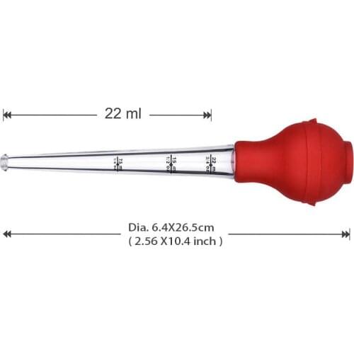 4PCS Cleaning Brush Turkey Baster Creative Silicone Head Drip Oil Seasoning Tube Seasoning Pum Basting Beef Pork Barbecue Tools