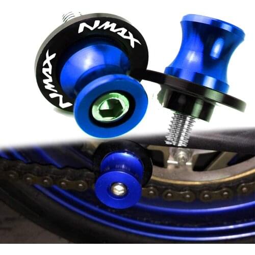 6MM Motorcycle Accessories CNC Swingarm Spools slider stand screws For YAMAHA NMAX155 N-MAX155 NMAX 155 125 N-MAX 2017 2018 2019