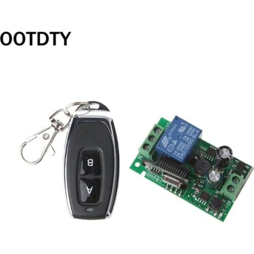 AC 220V 1CH RF 433MHz Wireless Remote Control Switch 1 Relay Light Controller