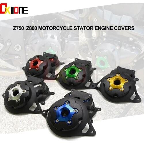 Motorcycle Aluminum Stator Engine Covers For Kawasaki Z750 Z800 Z 750 Z 800 2013 2014 2015 2016 2017 2018 2019 2020 Accessories
