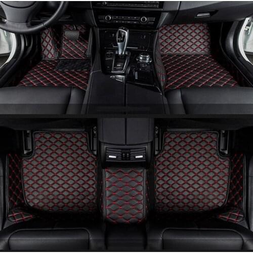 Car floor mats for Tesla all models Model S Model X car styling accessories automobile foot covers Custom foot Pads