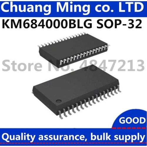 Free Shipping 10-50pcs/lots KM684000BLG-7L KM684000BLG-5L KM684000BLG-7 KM684000BLG KM684000 SOP-32 In Stock