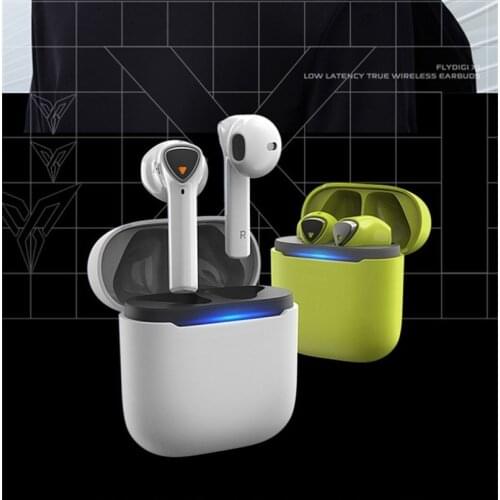 FlyDiGi X1 True wireless Bluetooth earphones 50ms Low latency TWS Noise reduction Professional esports mobile game headphone