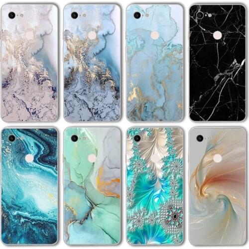 Ciciber Funda Case for Google Pixel 5 4 3 2 XL Luxury Vogue Marble Fashion Soft Silicone for Google Pixel 4a 3a XL Coque Capa