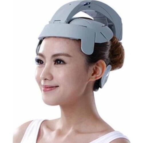 Electric head massage device multifunctional vibration massage machine acupuncture points scalp head massager
