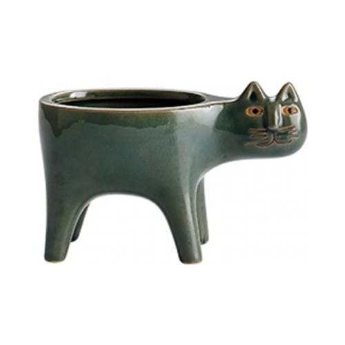Ceramic Garden Flower Pot Cartoon Animal Plant Cute Balcony Decorations Cactus Succulent Planter Cute Cat Flowerpot Dropshipping