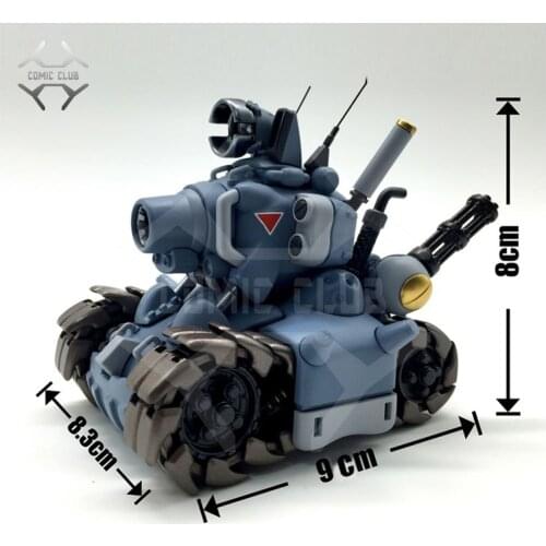 COMIC CLUB in stock Video Computer Game Metal Slug 1:35 Tank Model Action Figure With Weapons Mini Cute Collection