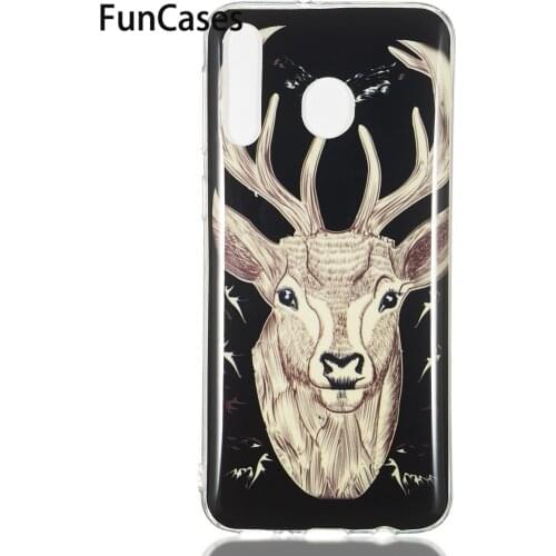 M30 Mobile Phone Case For cover Samsung M30 Telefoon Night Light Case sFor Samsung Galaxy cover M30 Soft Silicone Covers