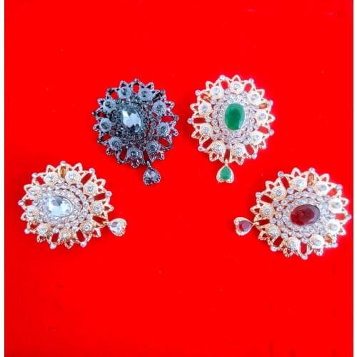 Fashionable heart pendant brooch, exquisite design with rhinestone, elegant and generous lady accessories