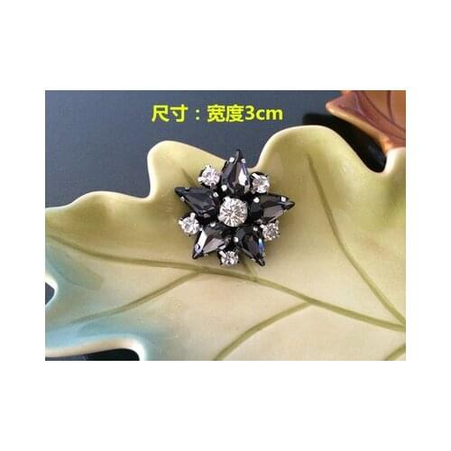 Star flower beaded patches applique patches for clothing patch sewing accessories parches bordados embroidered patches