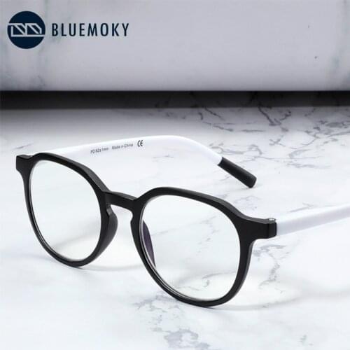 BLUEMOKY Anti Blue Light Reading Glasses Women Men Blue Light Protection Presbyopia Computer Eyewear Diopter Readers Glasses