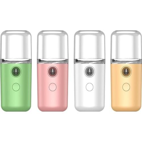 Portable Mini Nano Face Steamer USB Nebulizer Facial Sprayer Humidifier Hydrating Anti-aging Wrinkle Women Skin Care Machine