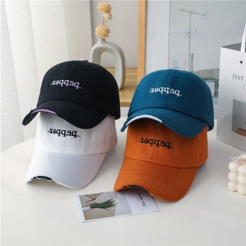 Hot Sale Fashion Women Baseball Cap Kpop Style Letter Embroidery Holes Cap For Women High Quality Female Streetwear Outdoor Hat