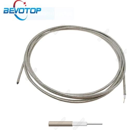 Silver RG405 Semi-Flexible 086 RF Coaxial Cable High Frequency Test Cable 50ohm RF Coax Wire Cord Pigtail Jumper 1M 3M 5M 10M