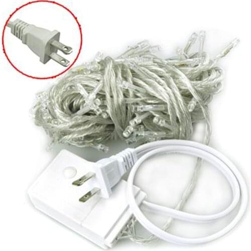 100 LED 12M Colorful String Fairy Lights 8 Modes Party Christmas Garden Valentines Wedding Decoration IP44 UK Plug